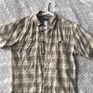 Patagonia Short Sleeve Button-Down Hemp T-Shirt